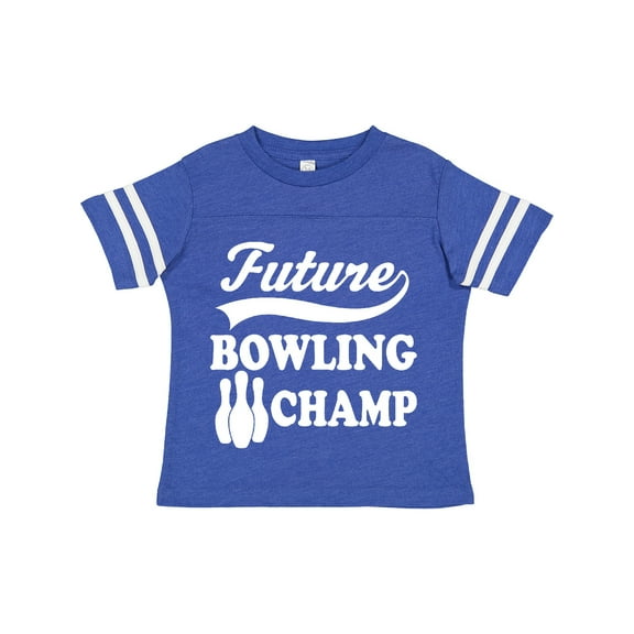 Inktastic Future Bowling Champ Childs Bowler Boys or Girls Toddler T-Shirt