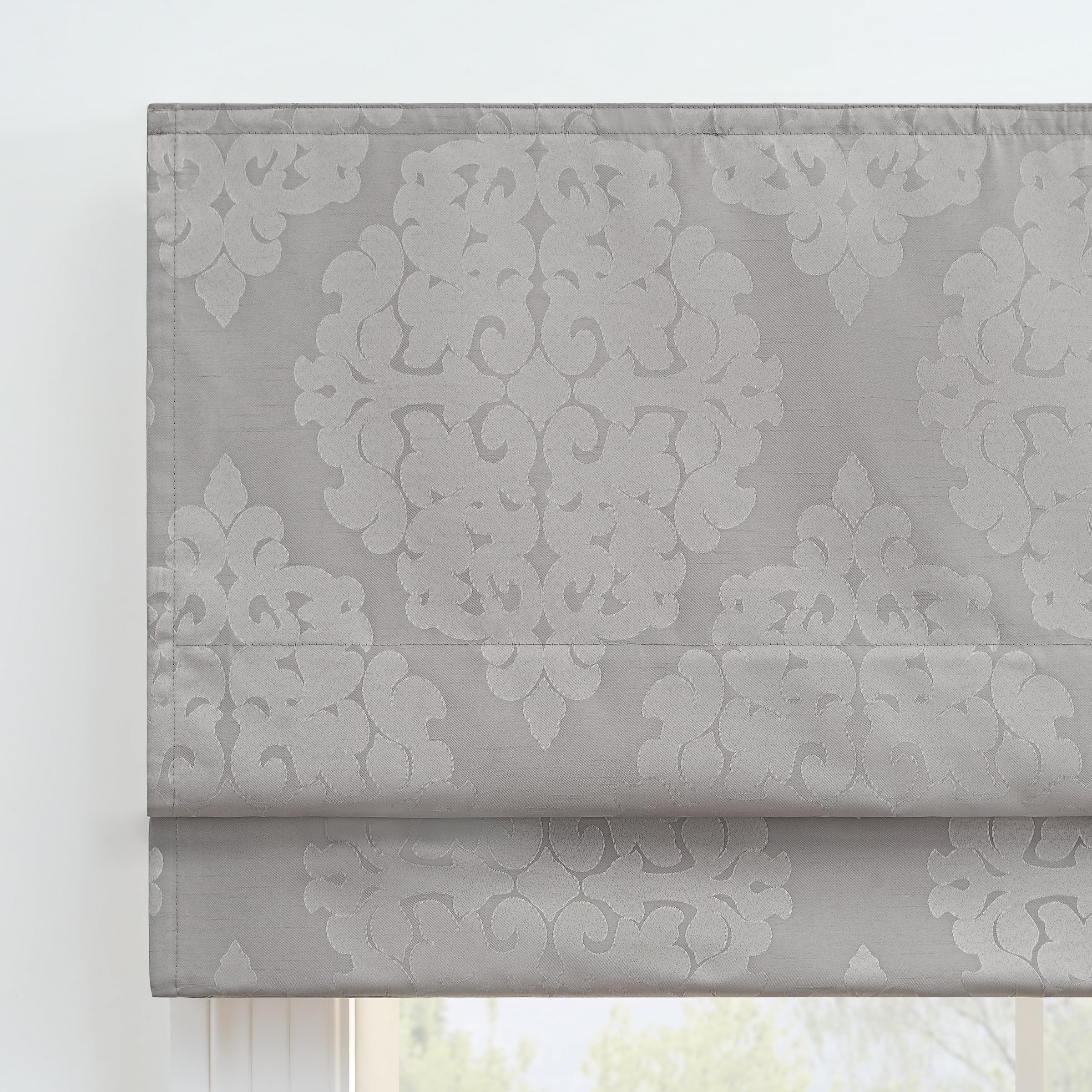 Eclipse Cordless 100% Blackout Foam Roman Window Shades, 33" x 64"