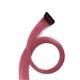 thumbnail image 1 of 21.7in Colored Hair Extensions Straight Highlights Clip Hair Extensions for Cosplay Party Pink, 1 of 4