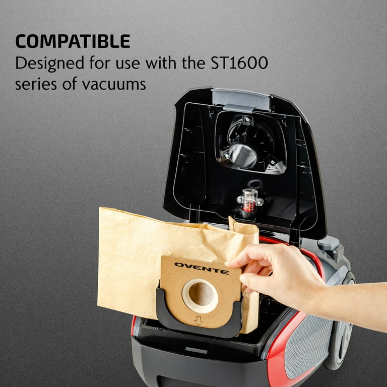 Premium Disposable Compact Dust Bag Replacement for ST1600 Series Canister Vacuum (8-Pack) Premium Disposable Compact Dust Bag Replacement for ST1600 Series Canister Vacuum (8-Pack)