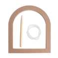 thumbnail image 1 of FRCOLOR Embroidery Hoop 1 Set Embroidery Wooden Embroidery Frame Cross Stitch Display Rack,8.46"X7.48"X0.59", 1 of 5