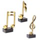 thumbnail image 1 of Música nota resina escultura mini mesa estatua interior pieza central ornamento piano amantes artesanía cumpleaños arte decoración 3 piezas Inevent HA010788-00B, 1 of 7