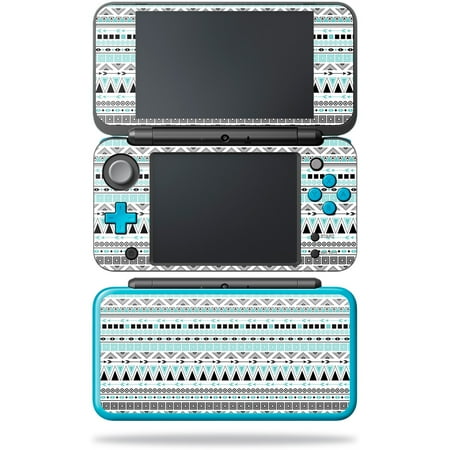 Turquoise Vinyl - Skin for New Nintendo 2DS XL - Turquoise Tribal| MightySkins Protective, Durable, and Unique Vinyl Decal wrap cover | Easy To Apply, Remove, and Change Styles | Made in the USA
