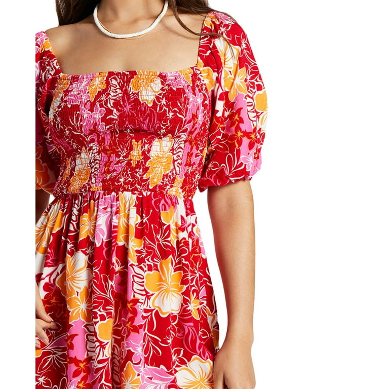 Roxy Off Shoulder Smock Top/ Skirt Combo Roxy Off Shoulder Smock Top/ Skirt Combo