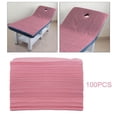 thumbnail image 3 of 100 uds, sábana desechable para el cuidado de ancianos, sábanas impermeables gruesas suaves de 80x180cm Rosa con Agujero jinwen Sábana Desechable, 3 of 8