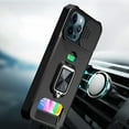 thumbnail image 4 of GSA Multi-Functional Card Magnetic Ring Camera Case For Apple iPhone 14 Pro Max 6.7"- Black, 4 of 5