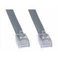 thumbnail image 1 of CableWholesale.com - Câble Réseau - RJ-45 (m) à RJ-45 (m) - 7 Pieds - Plat - satin Argenté, 1 of 1
