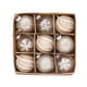 thumbnail image 2 of Juego de 9 adornos navideños de plástico blanco | Múltiples estilos y formas para decorar el árbol de Navidad | Adornos de 8 cm para fiestas, 2 of 5