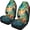Tropical Toucan & Floral Sunset Print, variant on XYZCANDO Bass Camo Car Seat Covers Front Seats Anti-Slip Soft Car Front Seat Covers Car Interior car Front Seats, Non-Slip Waterproof Auto Van