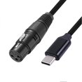 thumbnail image 2 of USB C to XLR Female Cable, Type C Male to XLR Female (2M/6.6FT), 2 of 5