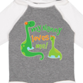 thumbnail image 4 of Inktastic My Nanny Loves Me Grandson Dinosaur Boys Long Sleeve Baby Bodysuit, 4 of 5