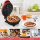 thumbnail image 4 of Waffle Maker Machine for Individuals, Paninis, Hash Browns, & Other On the Go Breakfast, Lunch, or Snacks, with Easy to Clean, Non-Stick Sides, 4 of 5