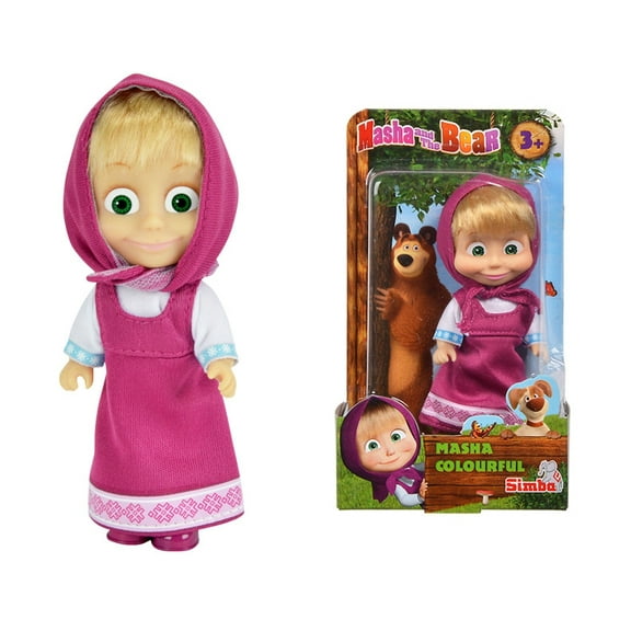 Masha and the Bear Masha Mini Doll 12cm Purple