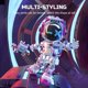 thumbnail image 4 of Ideas Space Astronaut Robot Dog Model Building Blocks MOC Aerospace Decoration Ornaments Trendy Assembly Bricks Toys For Kids Birthday Gifts, 4 of 4