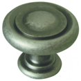 thumbnail image 1 of Design House 203943 Town Square Door and Cabinet Knob, Rustic Pewter Finish, 1 of 1