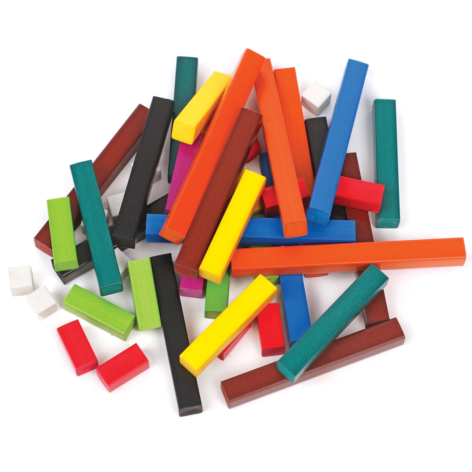 Learning Resources Cuisenaire Rods Introductory Wood Set, Classroom Accessories, Homeschool Supplies, Math Manipulatives, Ages 4, 5, 6+