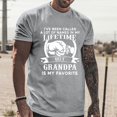 thumbnail image 2 of TSADFHJI Mens T-Shirts Graphiques Designer Homme Printemps et Été Fête des Pères Décontracté Rétro Impression Partielle T-Shirt Col Rond Manches Courtes TTG Gris, 2 of 6