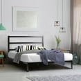 thumbnail image 2 of Costway Full Metal Bed Platform Frame Heavy Duty Mattress Foundation w/Headboard, 2 of 11