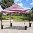 thumbnail image 5 of Heavy Duty Canopy Weight Bags for Pop up Canopy Tent, Leg Canopy Weights Sand Bags for Instant Outdoor Set of 4(Without Sand), 5 of 5