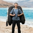 thumbnail image 3 of Portable Inflatable Boat Fishing Dinghy Boat Sport Backrest Adjustable 130kg, 3 of 5