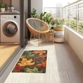 thumbnail image 4 of Yayeee Doormat for Indoor Entrance 32" x 20" Non Slippery Floor Rug, Colorful Autumn Leaves, 4 of 8
