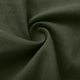 thumbnail image 7 of Aboser Asymmetrical Shirts for Women Trendy Cotton Linen Tops Dressy Casual Short Sleeve T Shirt Solid Color Beach Blouse Breathable Cozy Tunic Top Army Green S, 7 of 7