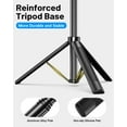 thumbnail image 6 of Vlogging Kit for iPhone/Android, 71" Selfie Stick Tripod for iPhone with Fill Light, Wireless Microphone & Remote, 360° Rotation Phone Tripod for TikTok/YouTube Content Creator Essentials Starter Kit, 6 of 9