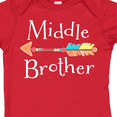 thumbnail image 4 of Inktastic Middle Brother Arrow Boys Baby Bodysuit, 4 of 5