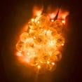 thumbnail image 2 of Mini-luces LED JjGoo, 100 unidades, 1,7 cm, resistentes al agua, color naranja, 2 of 8
