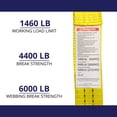 thumbnail image 5 of Paquete de 10 correas de trinquete de 1.5" x 15' 4400LB, 5 of 5