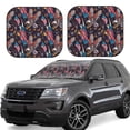 thumbnail image 1 of Saiise United States Of America for Foldable Car Sun Shades (2-Pack) Offer Sun Protection with an Easy-fold Design for Convenient Windshield Shading-Medium, 1 of 6