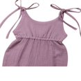thumbnail image 3 of Baby Girl Clothes Cotton Halter Ruffle Romper, 3 of 5
