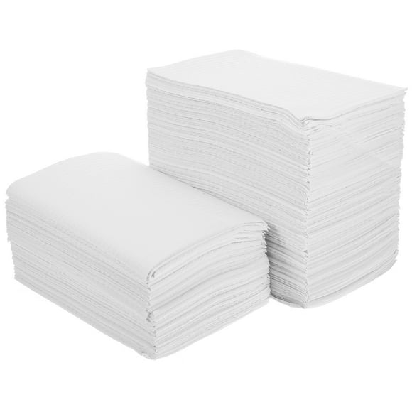 BRIGHTFUFU 125 manteles desechables para manicura, almohadillas para manicura de salón y tapetes para práctica de manicura.
