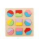 thumbnail image 5 of Rompecabezas Montessori de formas geométricas de madera, bloques de matemáticas de clasificación, juego educativo de aprendizaje preescolar, juguetes para bebés y niños pequeños, 5 of 5