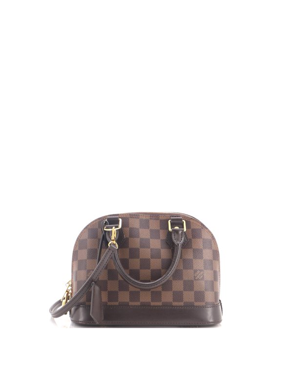 Pre-Owned Alma Handbag Damier BB By Rebag