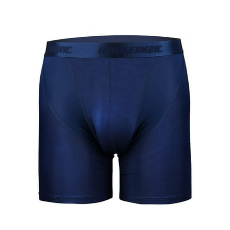 

Men s Ice Silk Underwear Breathable Soft Ultra-Thin Mesh Boxer Briefs
