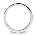 thumbnail image 2 of Auriga Fine Jewelry 925 Sterling Silver with 14K Rh-plated CZ Band Size 7 for Women, 2 of 6
