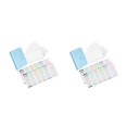 thumbnail image 4 of Bearachild PU Leather Notebook Binder Clear Binder Pockets Budget Envelope Azul 2piezas, 4 of 4