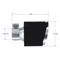 thumbnail image 2 of Mbrp Embout d'Échappement en Fibre de Carbone T5202cf Compatible 17 25 86, 2 of 4