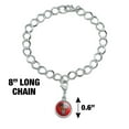 thumbnail image 4 of Justice League Cyborg Cute Chibi Character Silver Plated Bracelet with Antiqued Charm, 4 of 5