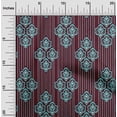 thumbnail image 1 of oneOone Cotton Flex Fabric Ethnic Ikat Decor Fabric Printed BTY 40 Inch Wide, 1 of 4