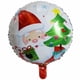 thumbnail image 4 of Decoraciones De Fiesta 1 Pieza 18 Pulgadas Redondo Adornos De Navidad Globos De Papel De Aluminio Santa Muñeco De Nieve Árbol Bola Inflables, 4 of 4