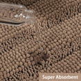thumbnail image 5 of ZGAD  Sage Green Bathroom Rugs Runner Extra Long Large Bath Mat Plush Shaggy Chenille Bathroom Rug 47 x 17 Non-Slip Bath Rug Runner Extra Soft & Absorbent Thick Floor Mats, Machine Washable, Sage, 5 of 7