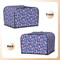thumbnail image 3 of Fotbe Blue Flower Skull for Four Slice Toaster Cover, Fingerprint Protector, Super Soft Appliance Cover And Dust Cover,Bread Dust Cover & Fingerprint Protection, 3 of 7