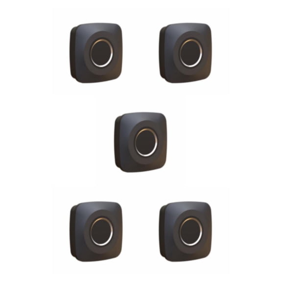 jesticaly 1 Ensemble Serrure de Tiroir Cadenas Sans Clé Imprimé Doigt USB Serrure sur Porte Antivol Fournitures pour Maison Bureau 5Ensemble