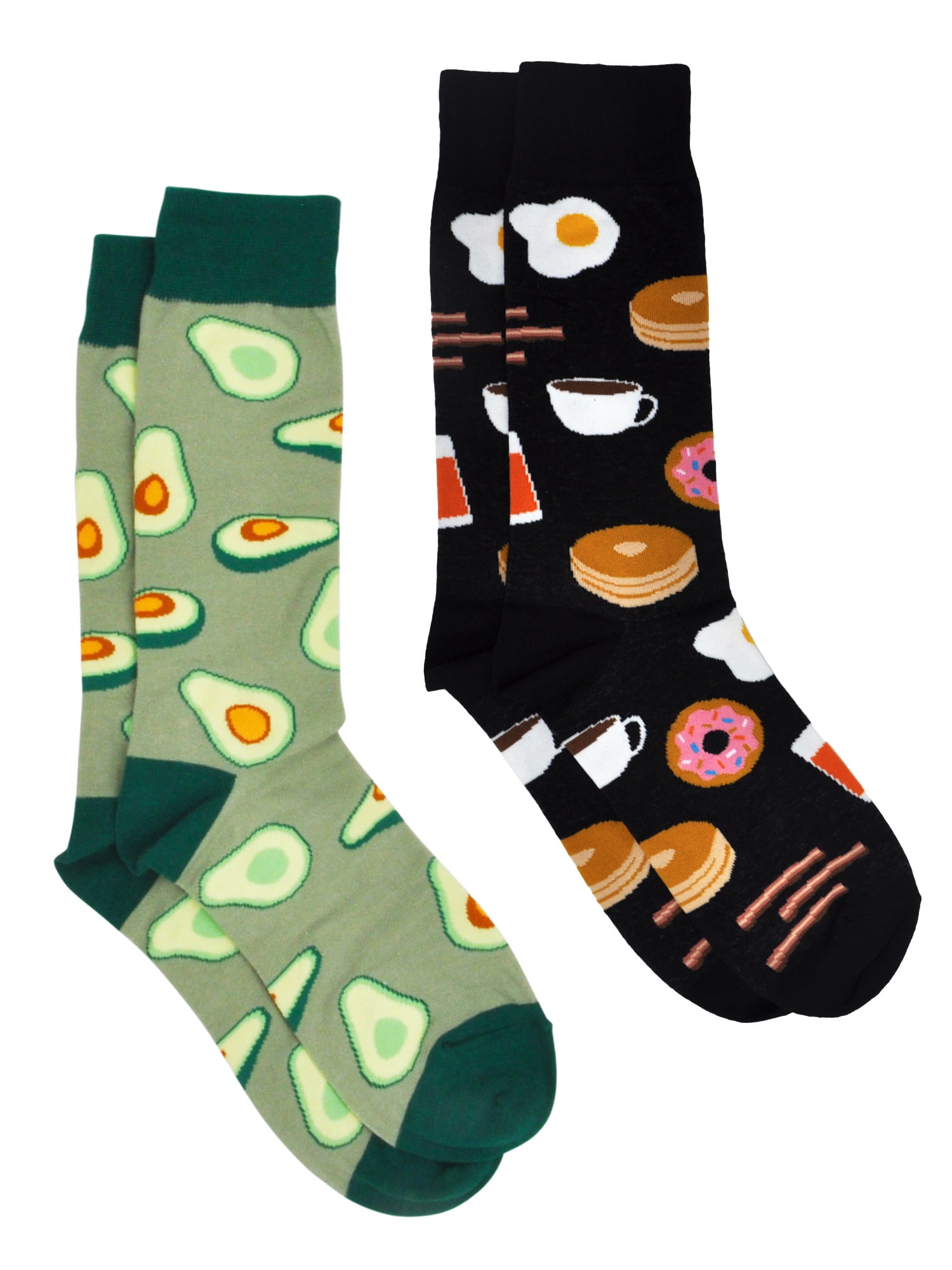 Avocado Omelette Burger Sushi Apple/Plant/Fruit Food Socks Funny Socks Happy Sox