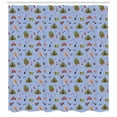 thumbnail image 3 of Ambesonne Colorful Shower Curtain, Camping Tent Guitar, 69"Wx75"L, Multicolor, 3 of 3