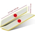 thumbnail image 2 of HSHDLDF Car Styling 3D Aluminum Epoxy National Flag Logo Emblem Sticker Metal Decal Badge Auto Exterior Accessory (Japan Gold), 2 of 3