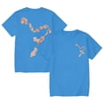 thumbnail image 3 of Boys and Girls Short Sleeve T Shirts Trendy Casual Summer Tops for Girls 14-16 Print Crewneck Tees Shirts Unisex Kids Graphic Tees Size 3-4 Years,1-Blue, 3 of 3