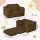 thumbnail image 5 of Sillón Sofá Cama para Niños Pequeños MeMoreCool de Pana Marrón, 5 of 8